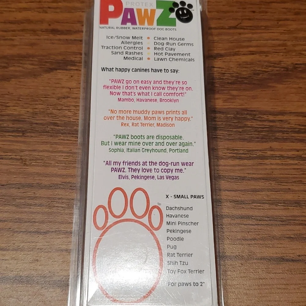 Dog Paws Boots New in Box